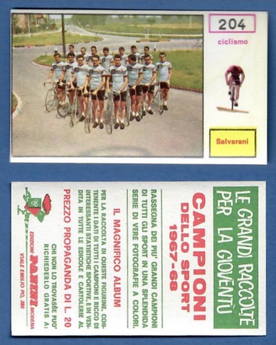 Figurina campioni dello sport - figurina,