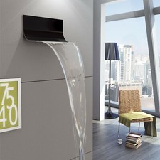 SOFFIONE A CASCATA IN ACCIAIO