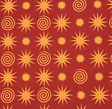 By 1/2 Yard OOP Star Swirl