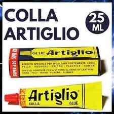 COLLA ARTIGLIO 25ML TRASPARENTE UNIVERSALE PER PELLE CUOIO GOMMA SCARPE PLASTICA