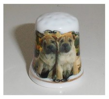 Ditale in ceramica, animali