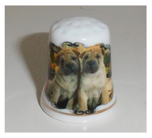 Ditale ceramica animali - ditale, ceramica,