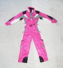 Tuta da sci termica DIADORA VINTAGE anni 90 ESCLUSIVA donna tutto in uno, taglia S, rosa/bianco