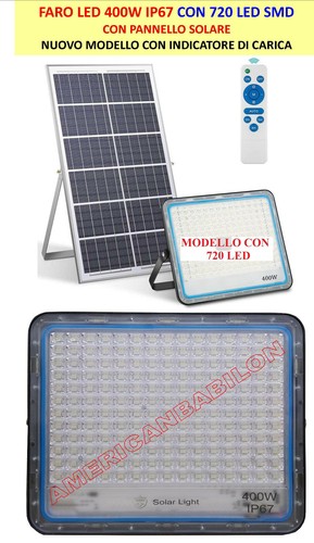 Faro led 400w 720 - 720,