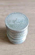 500 lire argento lotto - 500,
