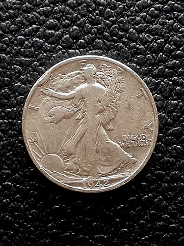 Moneta argento mezzo dollaro - moneta,