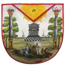 Grembiule in pelle di agnello