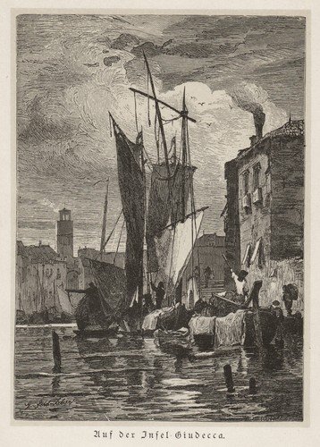Venezia veneto giudecca stampa - venezia,