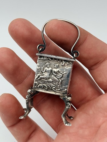 Jardinière miniature argent - jardinière,