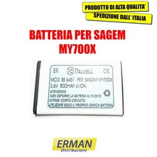 Batteria per sagem my700x 6v - batteria,