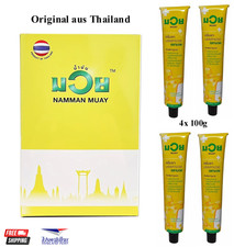 "Muay Thai Crema Analgesica " Namman - 4x 100g - Massaggio, Judo, Allenamento, Boxe