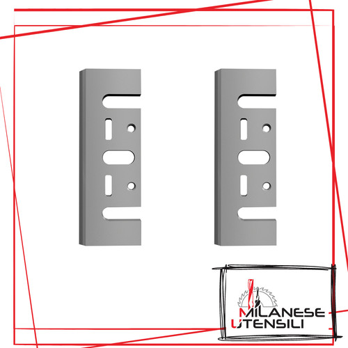 Coppia coltelli pialla - , 82x29x3