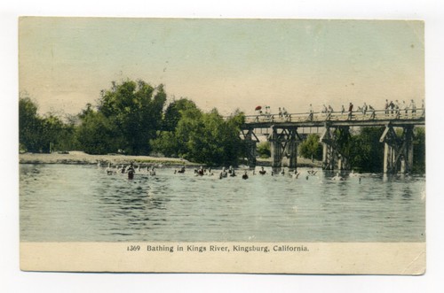 Kingsburg bagno nel fiume - nel,