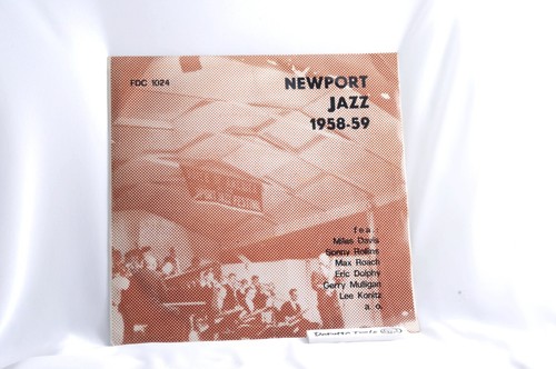 Promo newport jazz 1958 - newport,