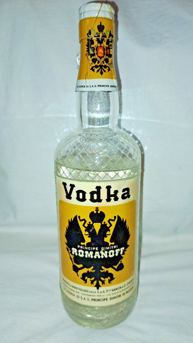 Vodka romanoff bot 1950 - romanoff,