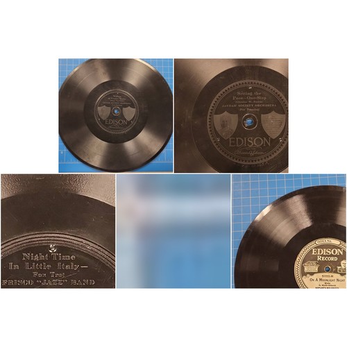 Lot edison record - of, vinyl
