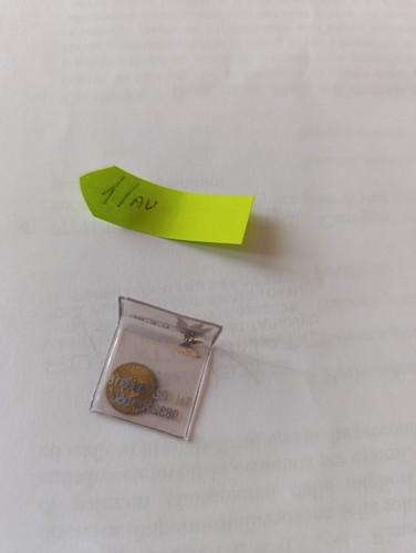 Gettone miniatura riproduzione