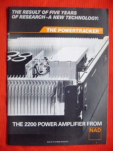 Nad 2200 power amplifier promo - 2200,