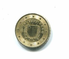 MALTA 10 CENT. 2008 CIRCOLATA