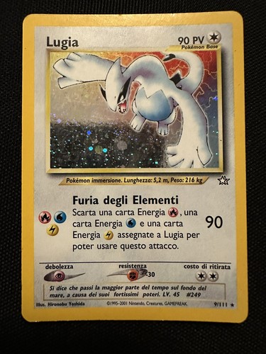 Carte pokemon lugia - carte,