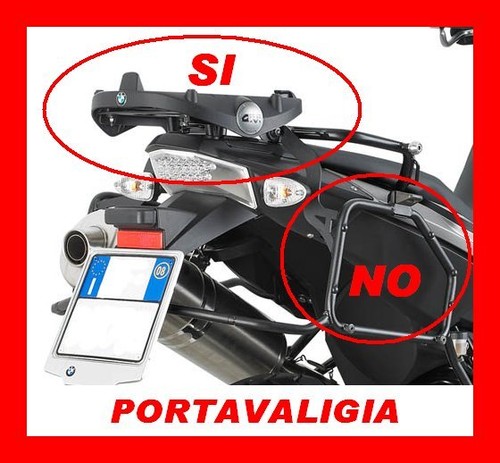 Piastra portavaligia bmw 650 - bmw, f