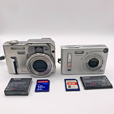 Casio EXILIM EX-P600 and Casio EX-Z3 B Digital Camera Silver Great Condition