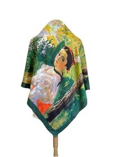 Sciarpa seta Y6# Casa dei