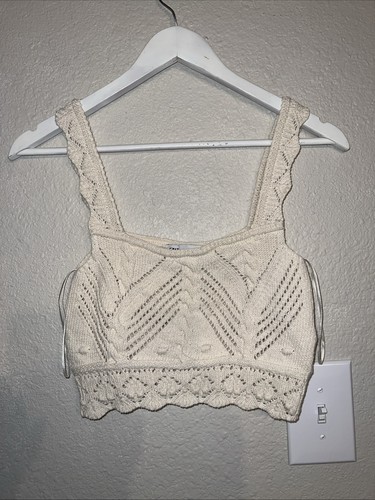 Top maglia testurizzata - top,