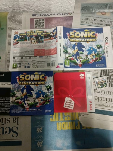 Sonic generations nintendo 3ds - sonic,