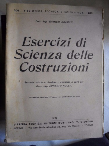 Bolech esercizi scienza - esercizi, di