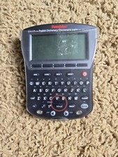 FRANKLIN DBE-1470 SPANISH - ENGLISH Merriam Webster Dictionary TRANSLATOR