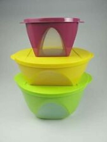 Tupperware set tre ciotole - tupperware,