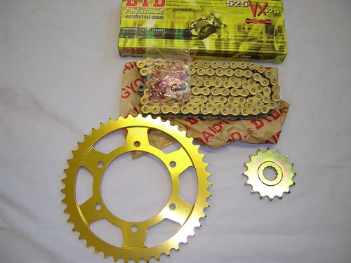 Kit pignone catena - catena, e