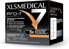 XLS Medical Pro7 Pack 1 Meses De Tratamiento (90 Sticks), Origen Natural, Sabor 