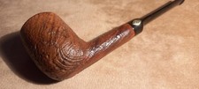 Golden Gnome Super Brebbia 1008 straight sandblasted billiard pipe