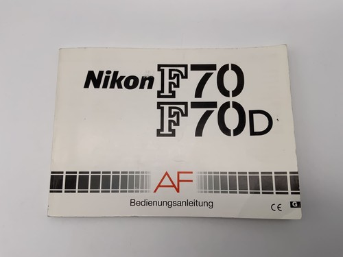 Nikon f70 f70d manuale - f70d, di