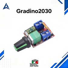 Regolatore Velocità Motori DC 3V-35V 5A Mini PWM Arduino Robot Modulo Universale