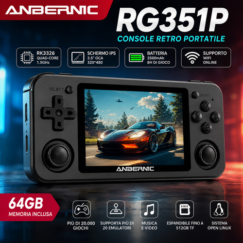 Console portatile anbernic - portatile,