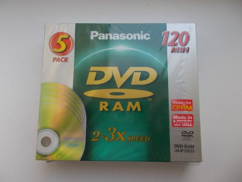 Panasonic dvd ram 120 min - ram,