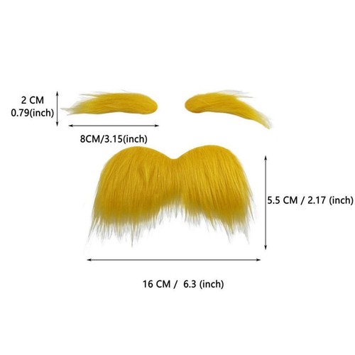 Set sopracciglia barba - di,