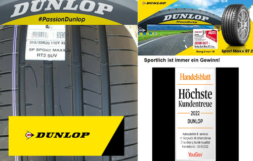 Dunlop sport maxx rt2 nuovo - sport,