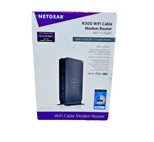 NETGEAR C3000 N300 Cable Modem