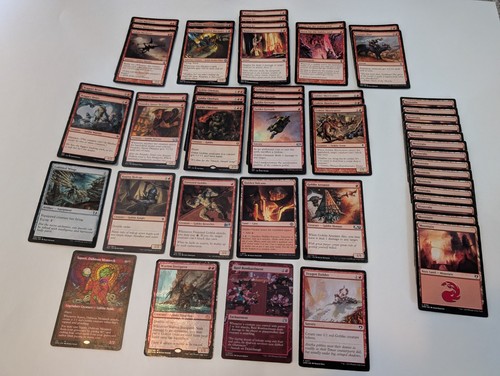 Mazzo goblin mono rosso - rosso, mtg