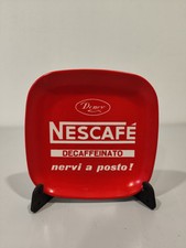 Posacenere rosso nescafè anni - posacenere,