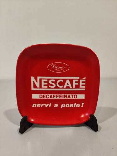 Posacenere rosso nescafè - posacenere,