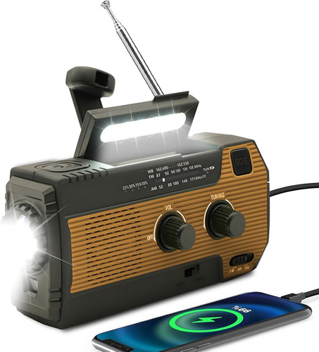 Radio solare emergenza con - radio,