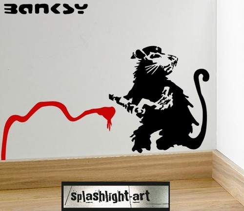 Banksy draw the - (s), rat