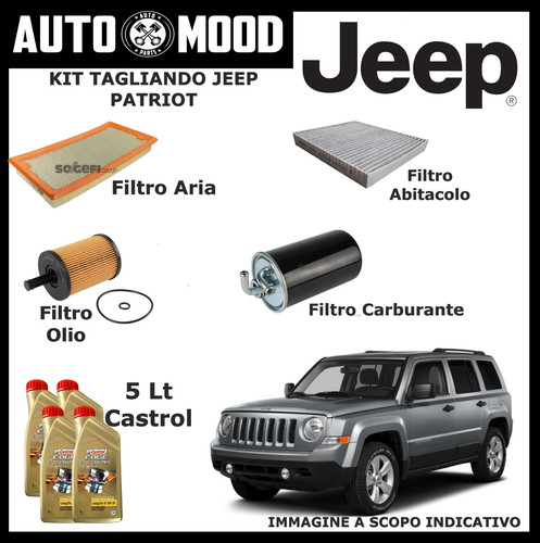 Kit tagliando jeep patriot - tagliando,