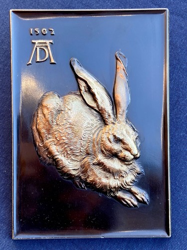 Placca bronzo con - placca,