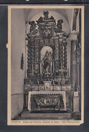 Postcard altar the - altar, of